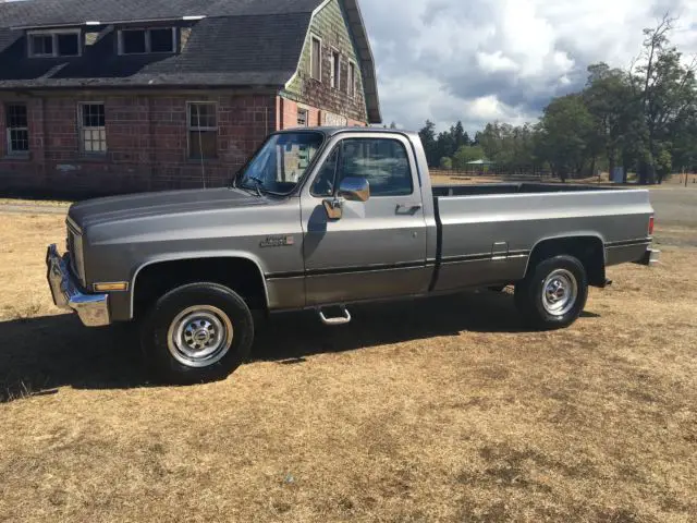 1986 gmc high sierra 2500 3/4ton 4x4 heavy duty clean a/c worldwide no reserve