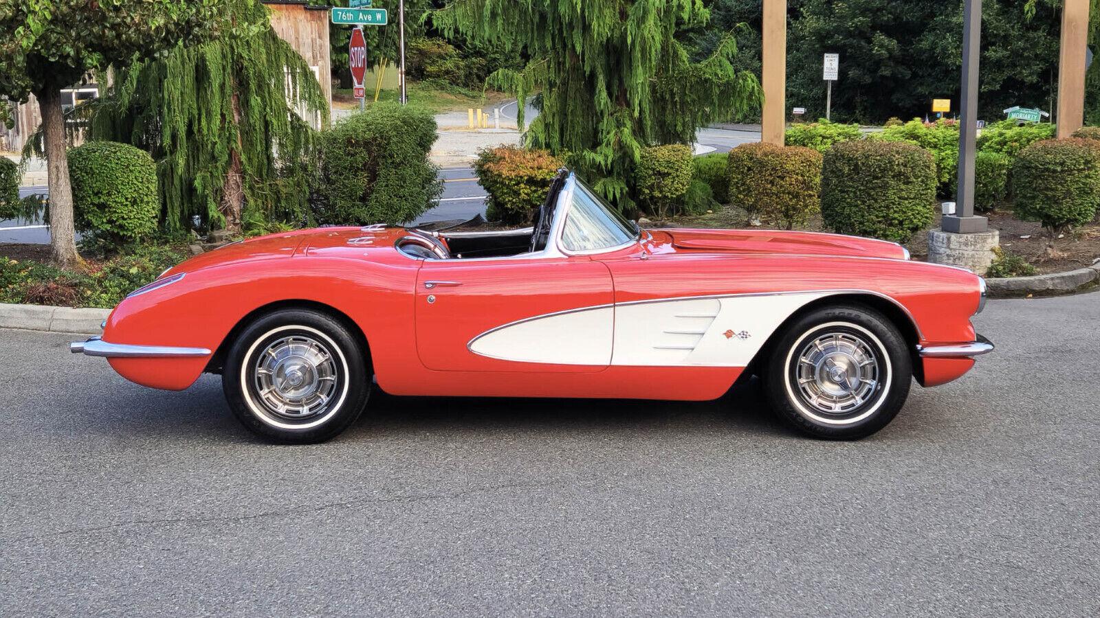 1960 chevrolet corvette roadster clean title 327 ci engine