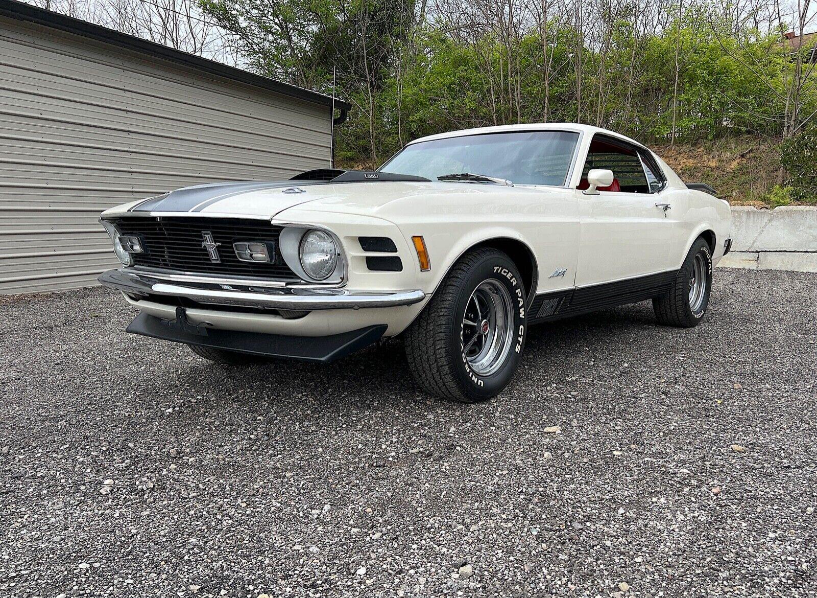 1970 ford mustang mach 1 351 cleveland auto 55027 actual miles