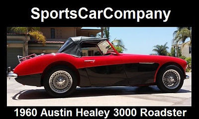 1960 austin healey 3000 roadster restored just reduced $10k! now $59,998!