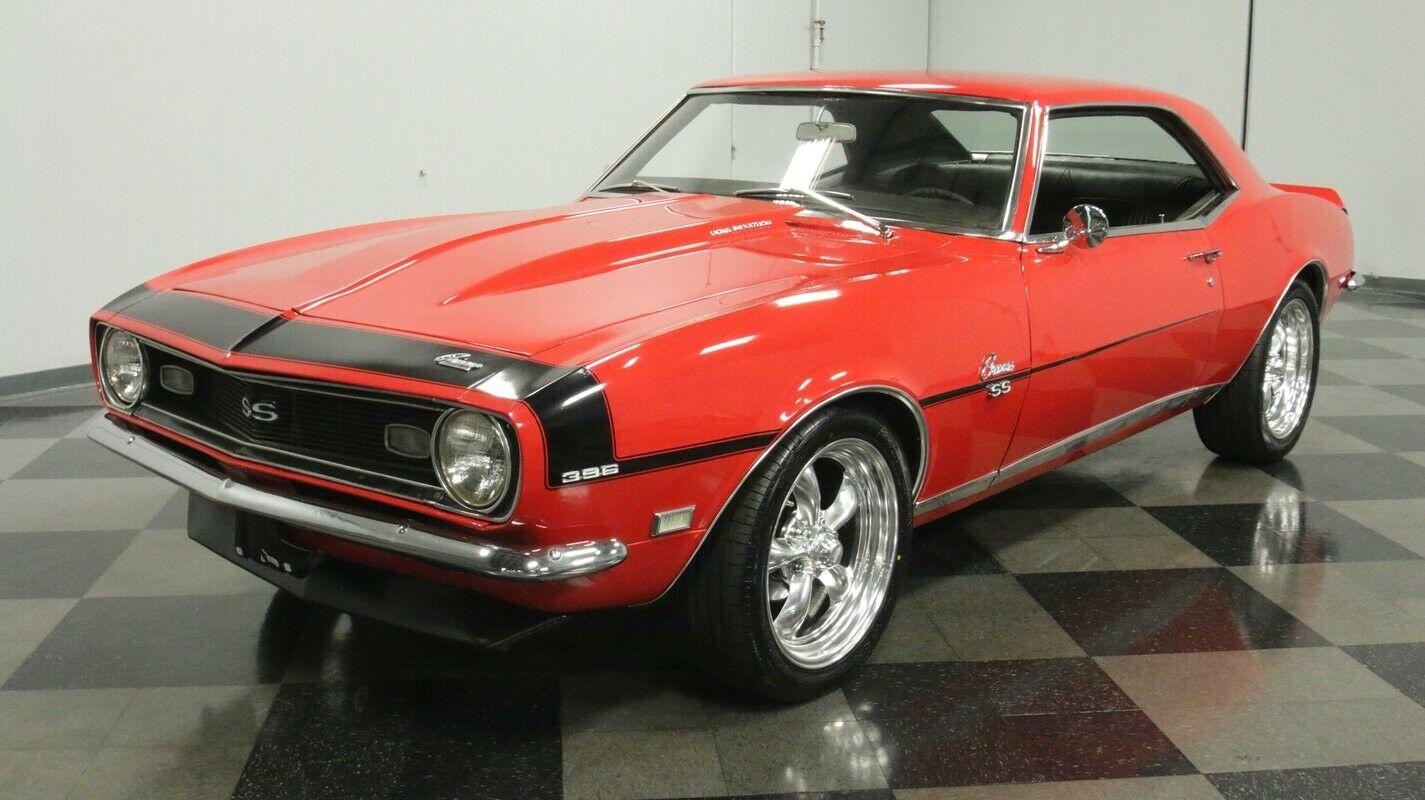 1968 chevrolet camaro ss tribute 454 v8 hardtop