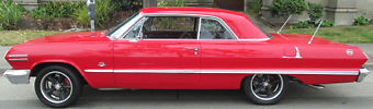 1963 impala ss base 409 with ac! number matching. restored
