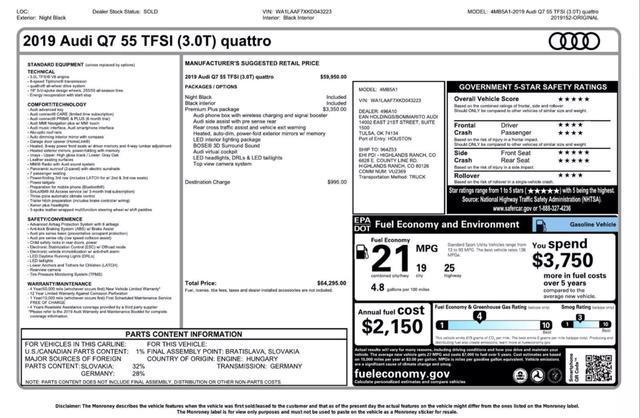 2019 audi q7 55 premium plus