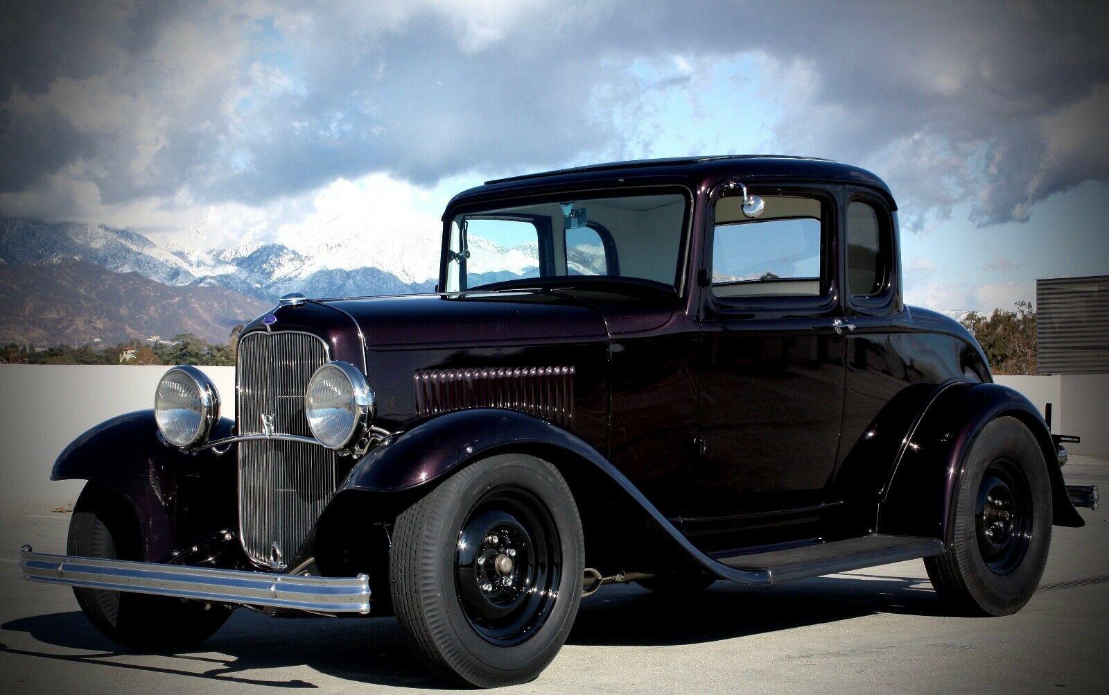 1932 ford steel model 18 5 window coupe