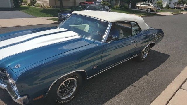 1970 chevy chevelle ss coupe. factory ac 4 speed, new crate ls6 big block motor!