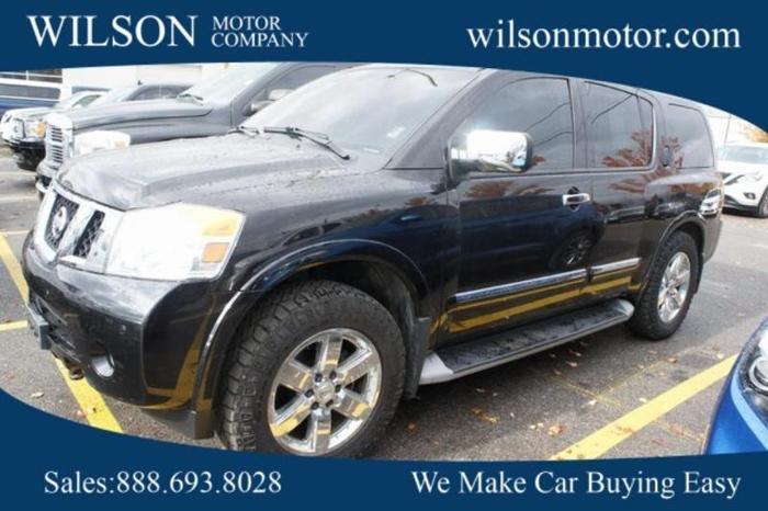 2013 nissan armada platinum 4x4 platinum 4dr suv for sale in logan, utah