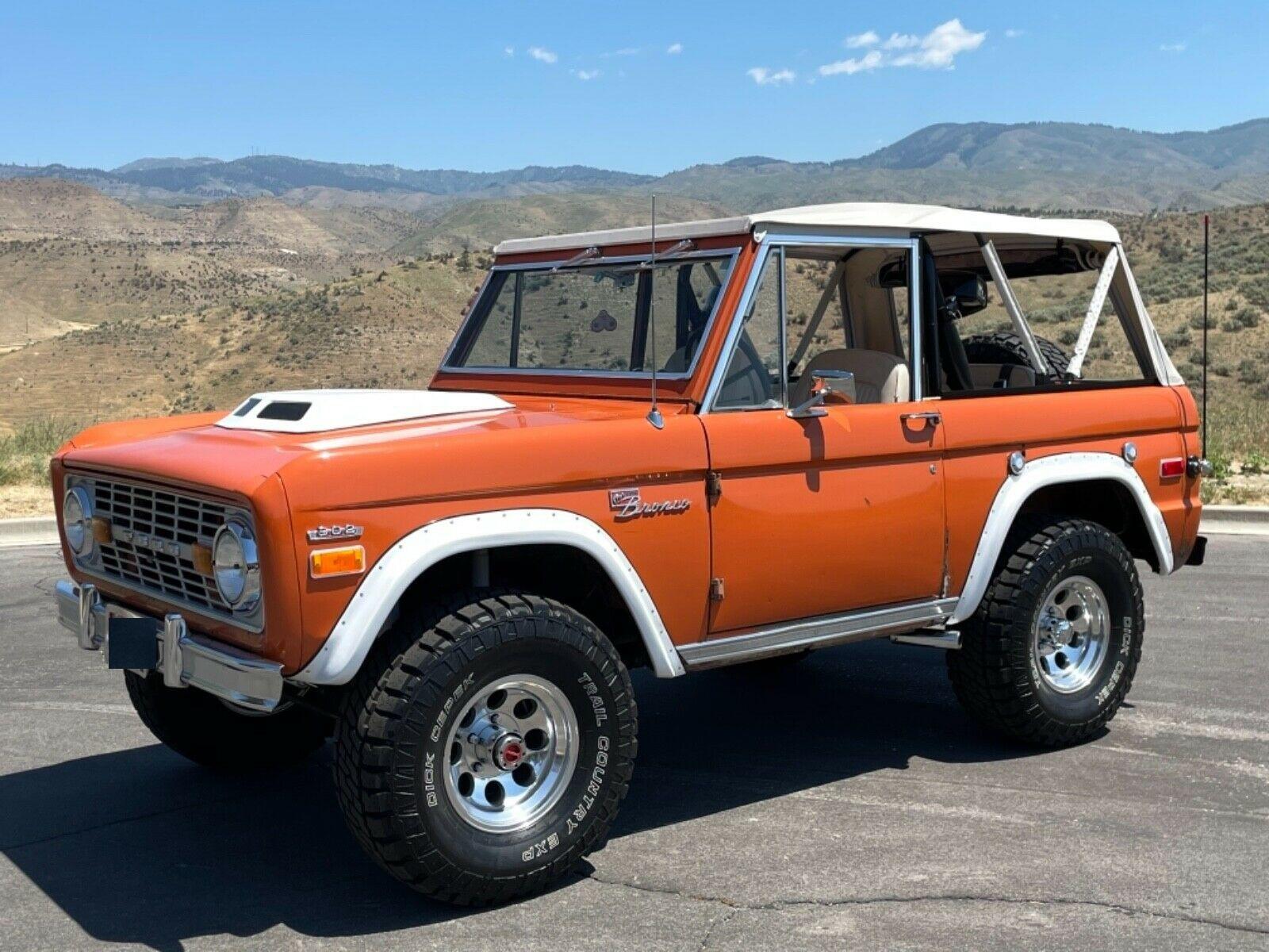 1974 ford bronco sport 112000 original miles original survivor