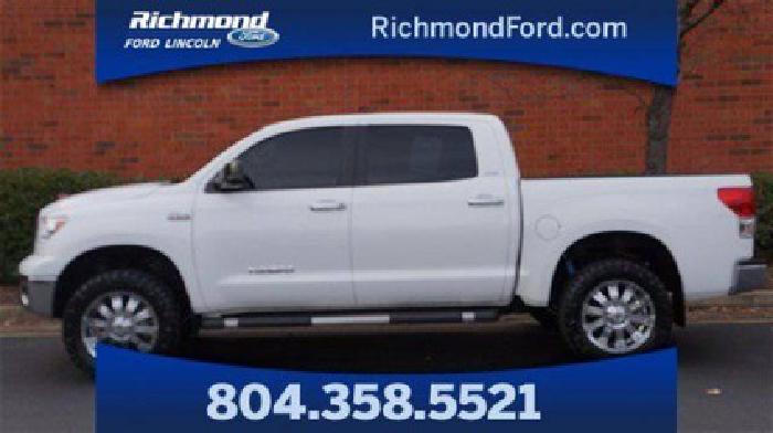 2011 toyota tundra 4wd truck grade 5.7l v8 in richmond, va