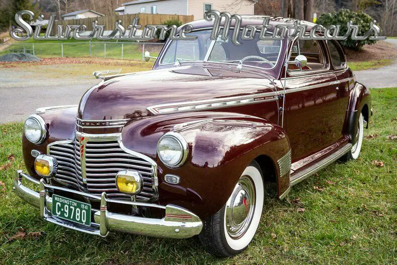 1941 burgundy original survivor stunning 3 speed manual showstopper