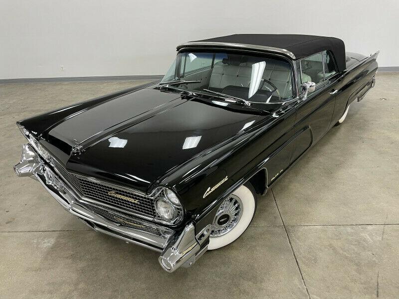 1959 lincoln continental mark iv 61764 miles black convertible automatic