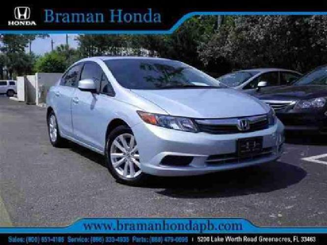 2012 honda civic sdn ex in greenacres, fl