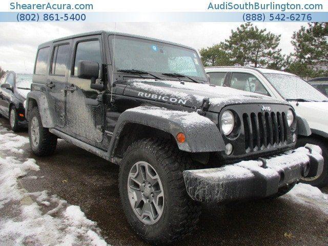 2016 jeep wrangler unlimited rubicon 4x4 rubicon 4dr suv for sale in burlington, vermont