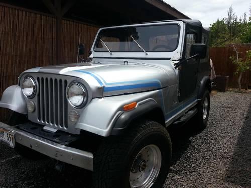 mainland restored classic jeep cj-7 for sale in kihei, hawaii