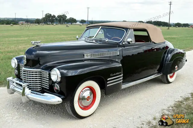 1941 cadillac deluxe convertible coupe series 62 346ci 2bbl v8 hydramatic