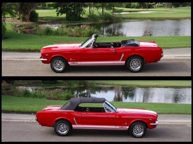 1965 ford mustang gt 350 convertible tribute 289 4 speed