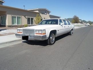 1982 white limo with 6 doors