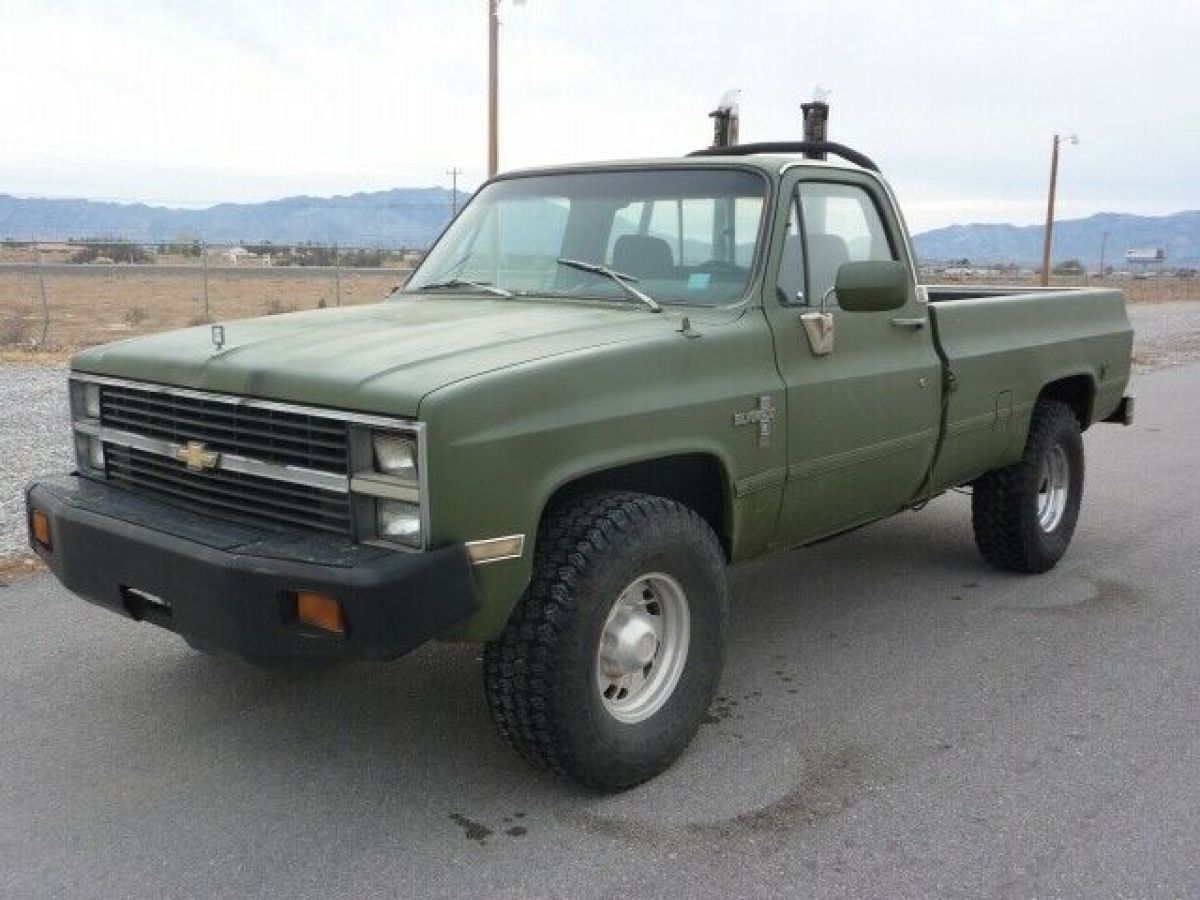 1983 chevrolet k20 4x4 6.2 diesel rust free factor