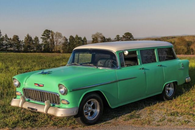 1955 chevy bel air st wgn 350/350. pb