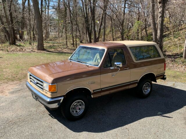 1989 ford bronco xlt only 84k actual miles! gorgeous rust free! tow package
