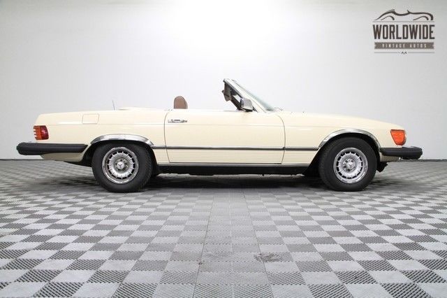 1978 mercedes benz 450sl. two tops. low miles. clean! new interior! low price!