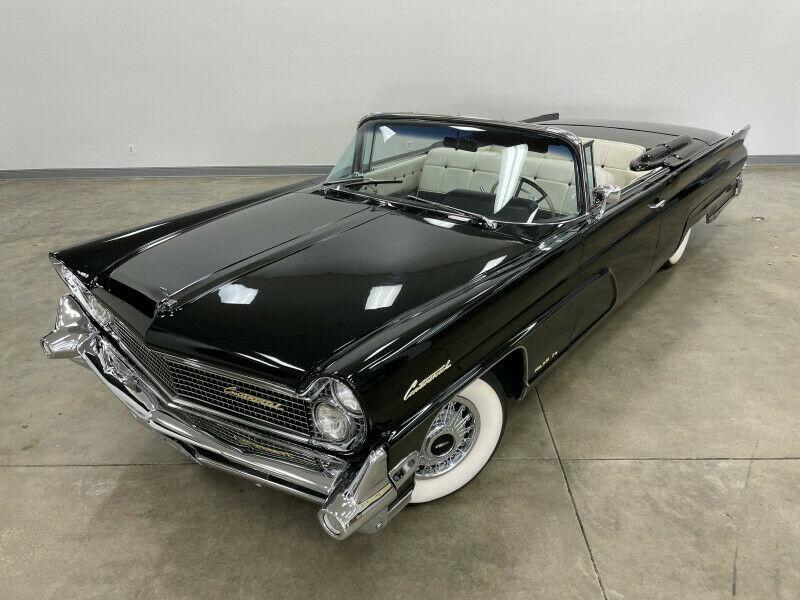 1959 lincoln continental mark iv 61764 miles black convertible automatic