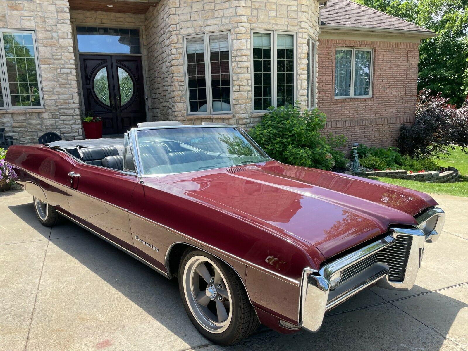 1968 pontiac bonneville 400ci v8 4 barrel carb drives great