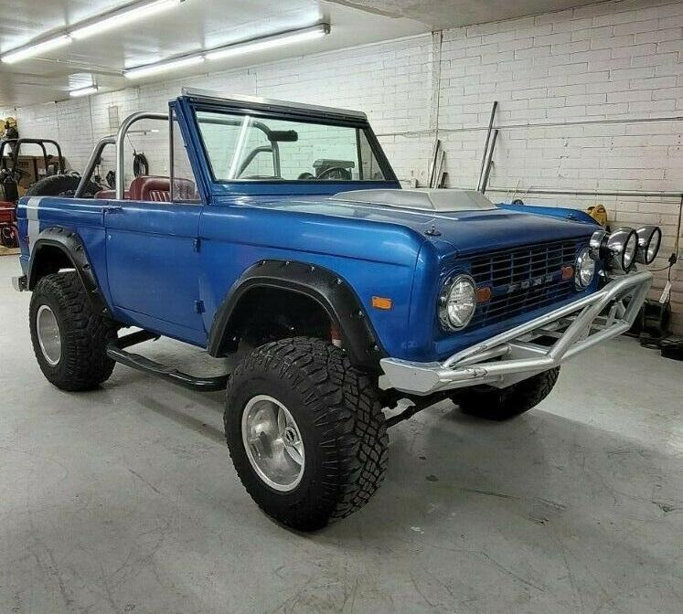 1968 ford bronco 4wd fuel injected 5.0 high output v8 engine