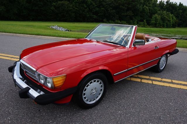 1987 mercedes 560sl r107 roadster 2 tops we ship and export worldwide!!!!!