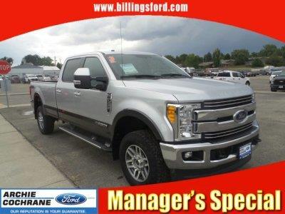 2017 ford f-350 super duty lariat 4x4 lariat 4dr crew cab 6.8 ft. sb srw pickup for sale in billings, montana