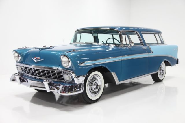 1956 chevrolet nomad bel air wagon - restored california car ready to cruise!