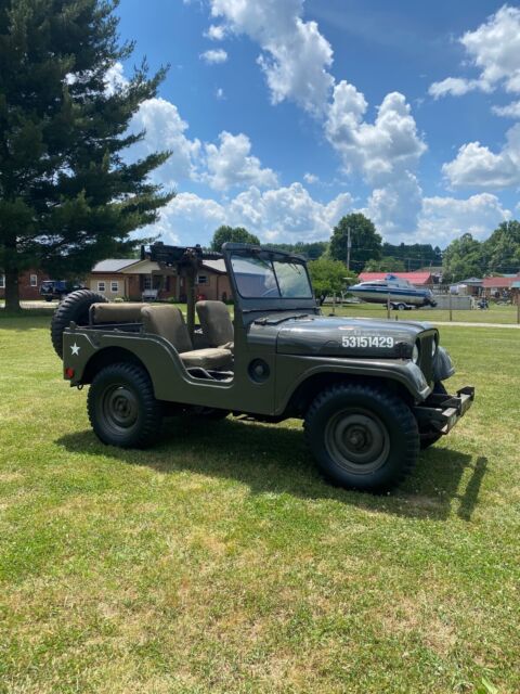 1955 willys jeep green 4wd manual m38a1