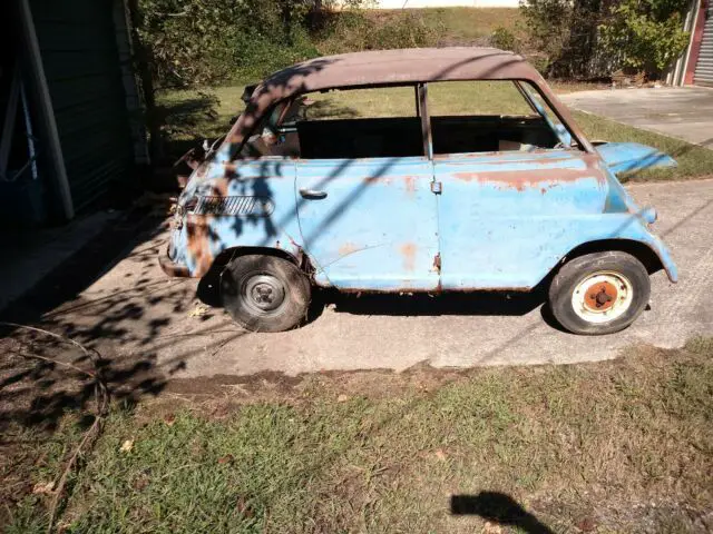 bmw isetta 600 limousine barn find