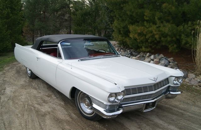 1964 cadillac convertible, new paint, top & interior, not 1959, 1960, 1961