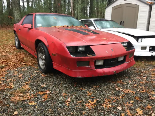 1985 camaro z28 iroc z project or parts car edelbrock rpm intake