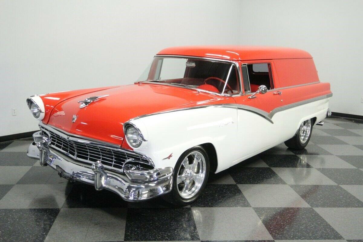 1956 ford sedan delivery 292 v8 3 speed manual 72569 miles