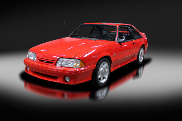 1993 ford mustang cobra w/ 16,844 original miles. show quality!