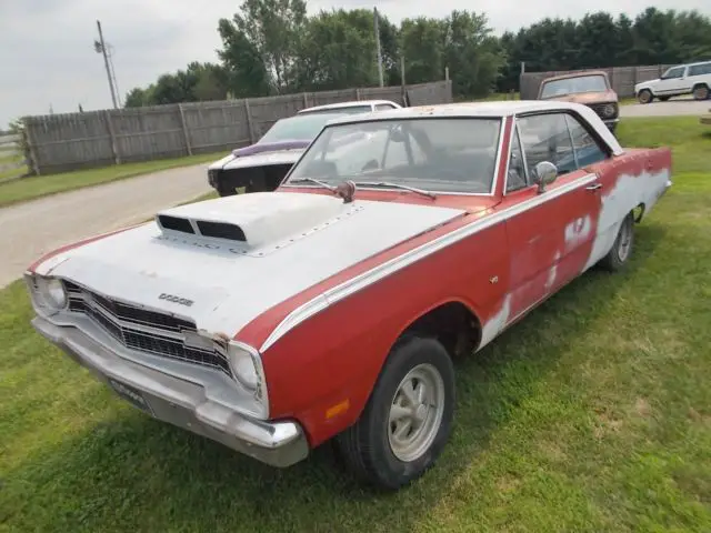 1969 dart gt no engine or trans, ex drag car