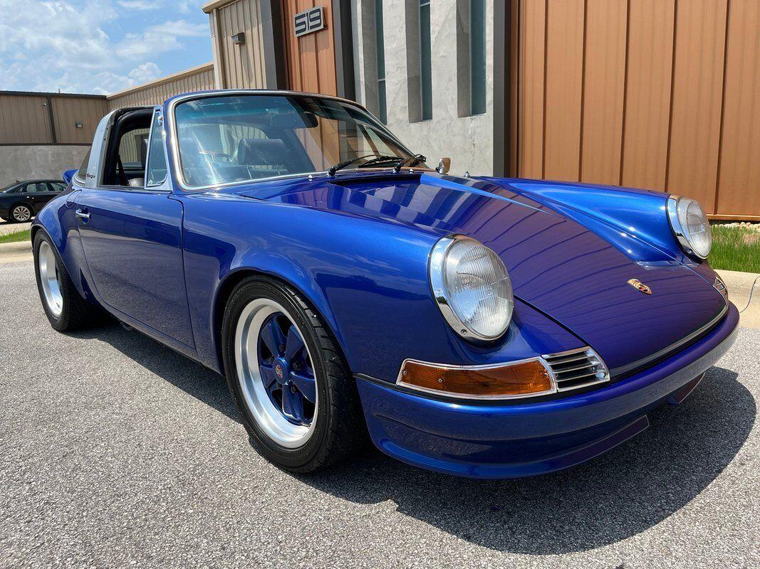1972 porsche 911 restored cobalt blue metallic 500 miles