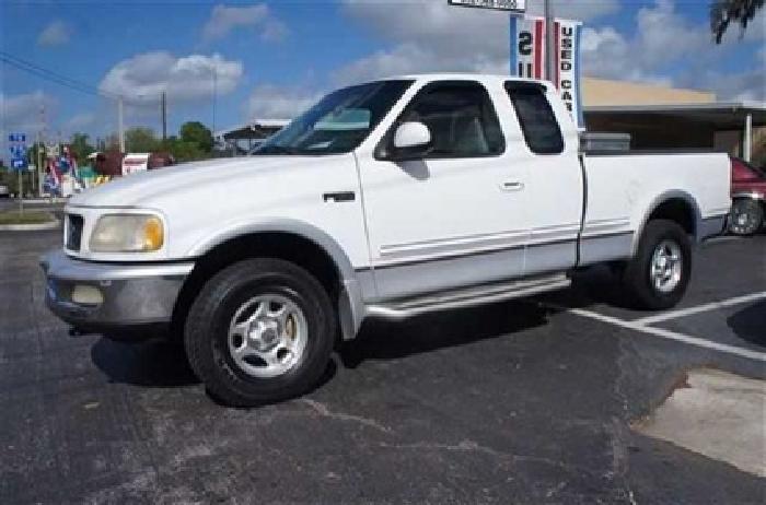 used 1997 ford f-150 lariat 4x4 truck, 149,771 miles in bushnell, fl