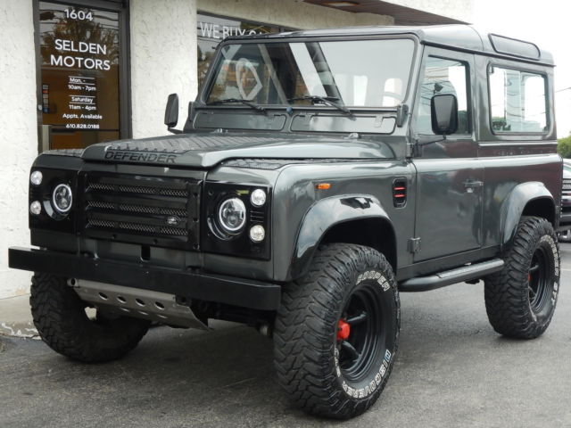 *** 1989 land rover defender 90 * 5 spd manual * turbo diesel ***
