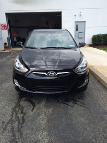 2013 black hyundai accent for sale in pittsburgh, pa