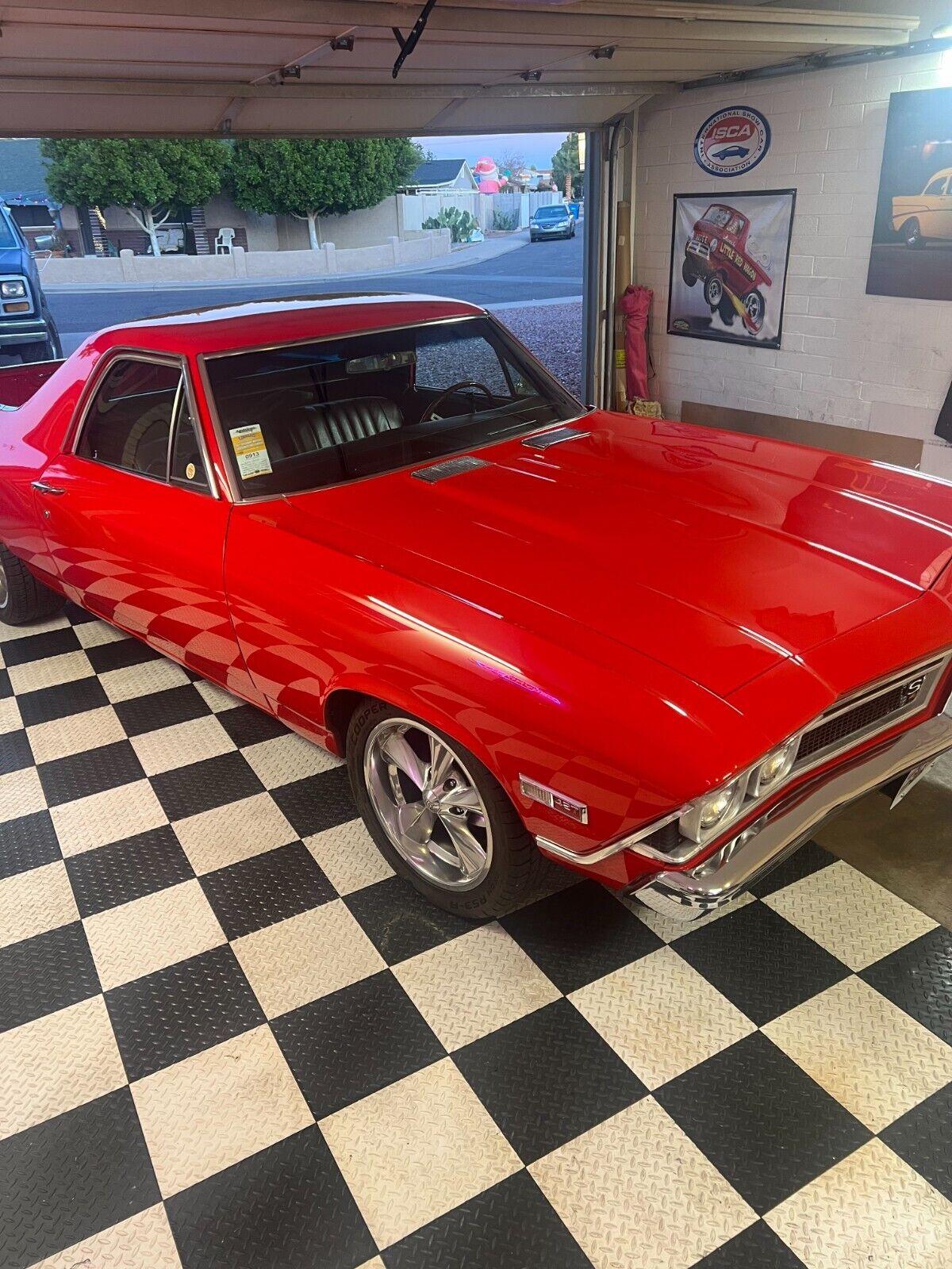 1968 chevrolet el camino titleclean 427 cubic inch engine