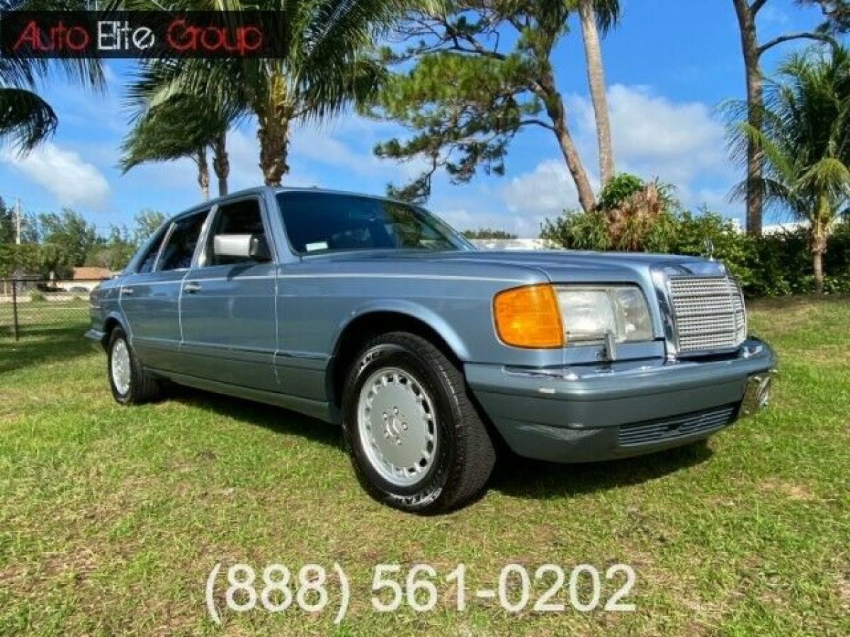 1986 mercedes-benz 420 series 4dr sedan 420sel