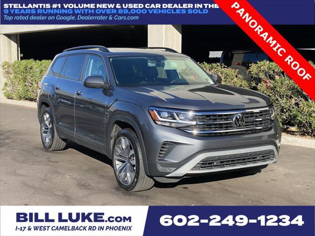 2022 volkswagen atlas 3.6l se w/technology