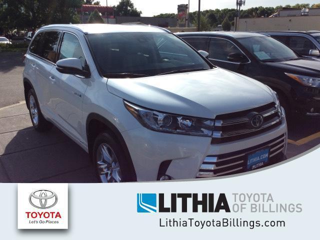 2018 toyota highlander hybrid limited awd limited 4dr suv for sale in billings, montana