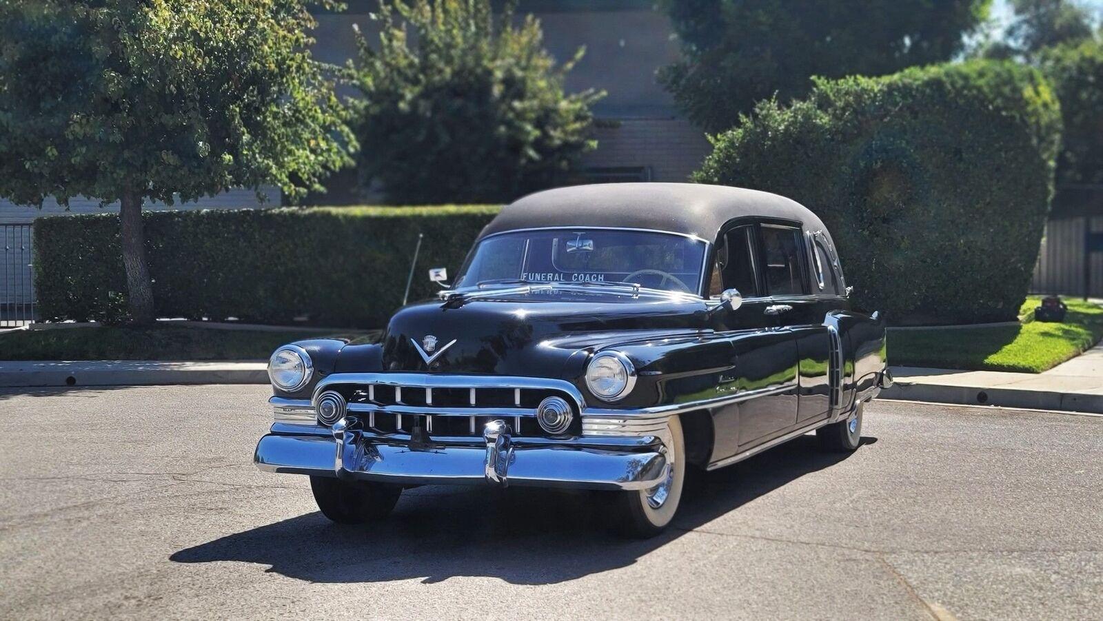 1950 cadillac miller hearse 331 v8 71052 miles