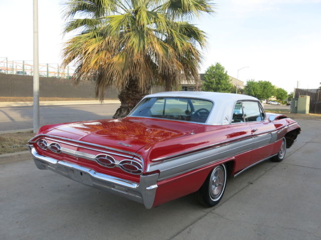 1962 oldsmobile starfire damaged wrecked rebuildable salvage project 62