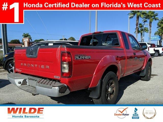 used 2004 nissan frontier 2wd king cab xe desert runner sarasota, fl 34231 for sale in sarasota, florida