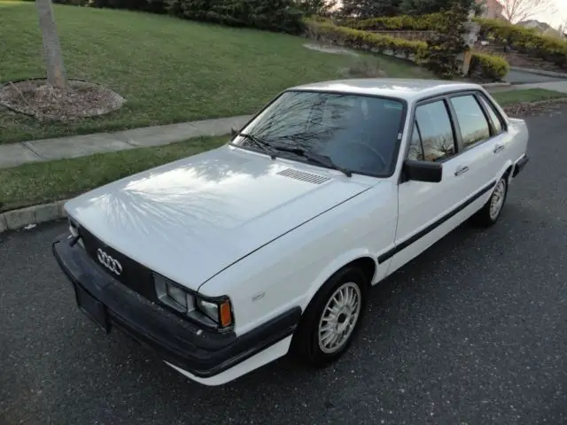 rare '84 audi 4000 s quattro ~ clean ~ fully loaded ~ sunroof ~ all power ++