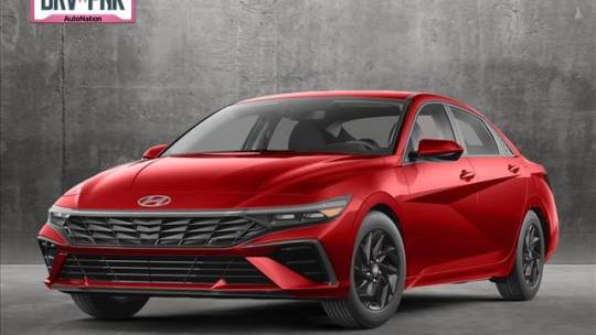 2024 hyundai elantra hybrid blue